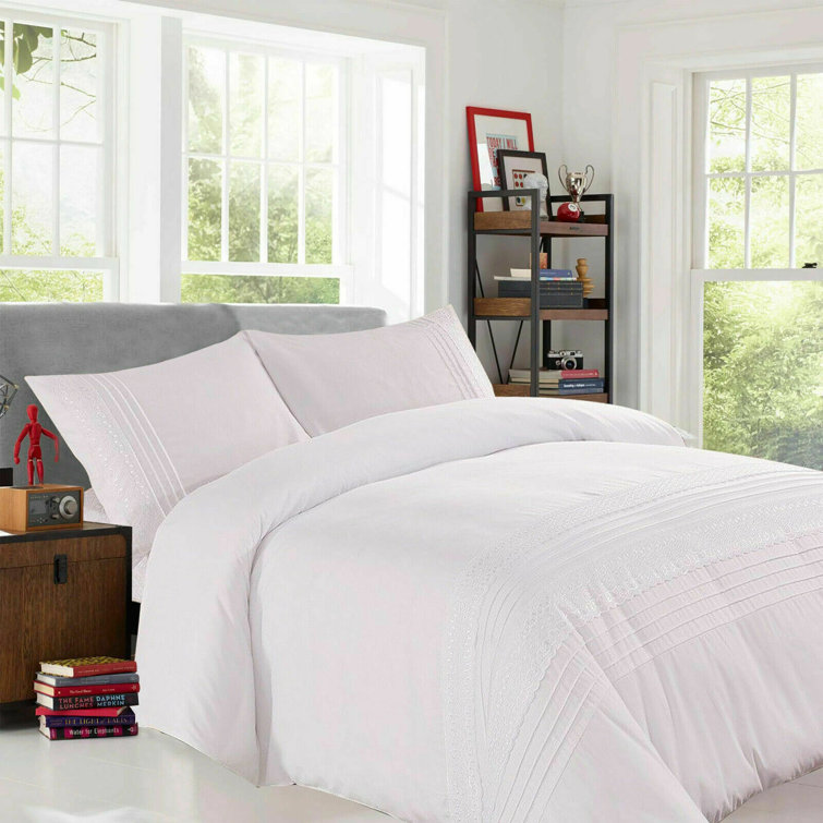 Brayden Studio Agu Microfibre Duvet Cover Set Wayfair.co.uk